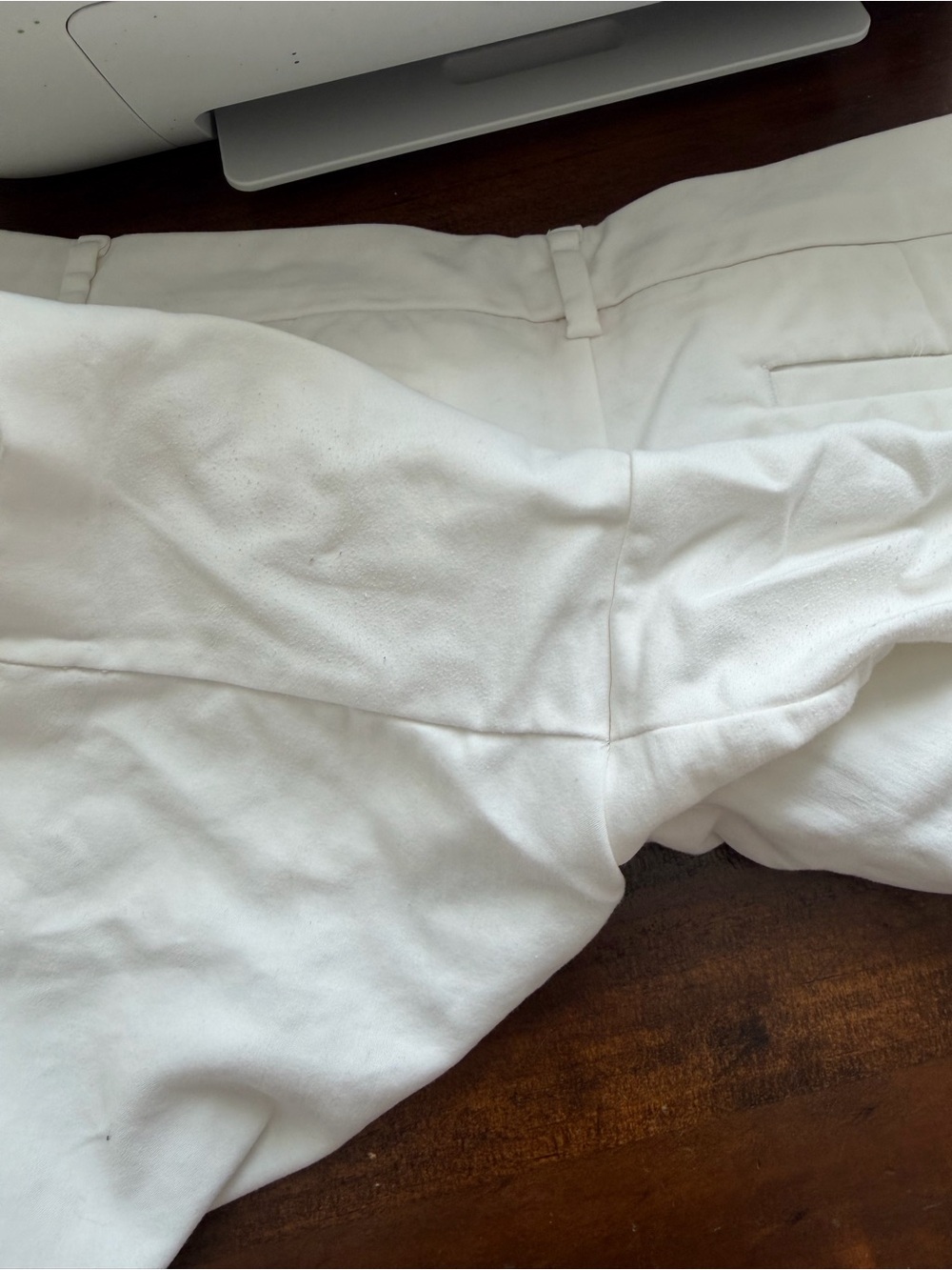 Lilly Pulitzer White Cotton Bermuda Shorts - Picture 5 of 6